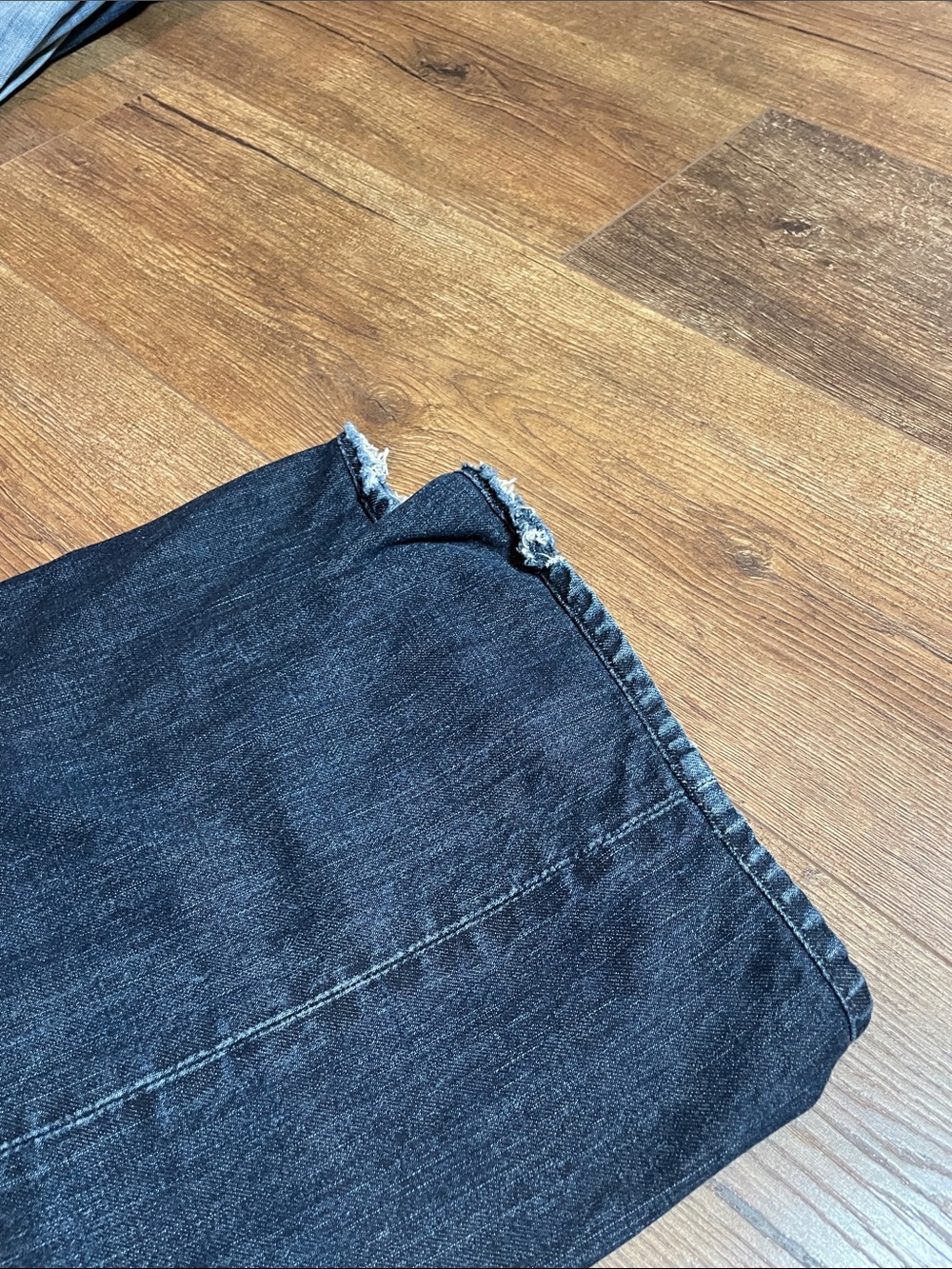 7 For All Mankind Men's Relaxed Jeans - Dark Blue Denim - Picture 5 of 5